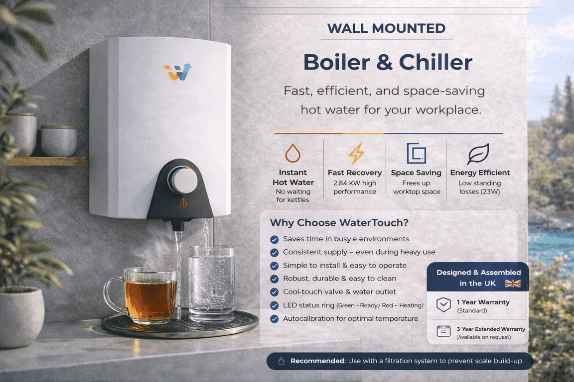 Wall Mounted Boiler & Chiller (2 in 1)