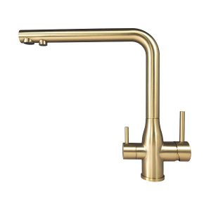 Brushed Gold Square Spout