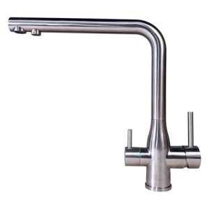 Brushed Nickel Square Spout